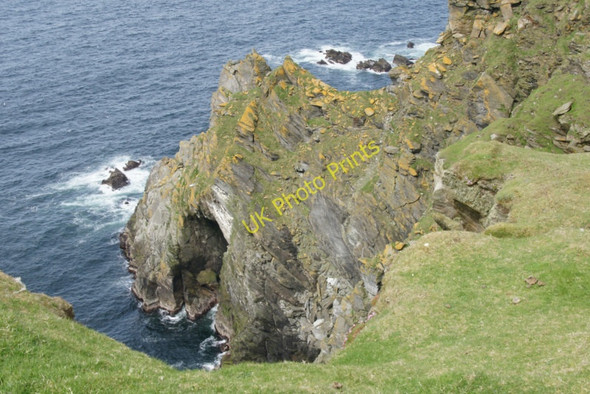 Photo 6"x4" Bluescudda Kame, Hermaness Burrafirth c2011