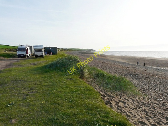 Photo 6"x4" Parking area by Crosscanonby beach Crosscanonby c2011