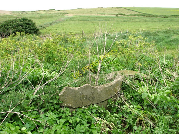 Photo 6"x4" Remains of a pillbox on the Quag, Kelling Kelling c2011