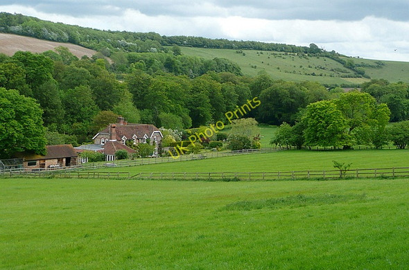 Photo 6"x4" Towards Turville Valley Farm Turville c2011