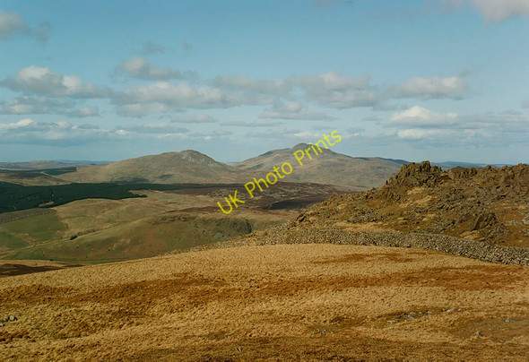 Photo 6"x4" View towards Arenig Fawr from Rhobell Fawr Rhydymain c1993