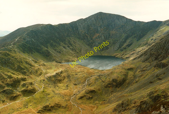 Photo 6"x4" Llyn Cau from Mynydd Moel Dol-ffanog c1993