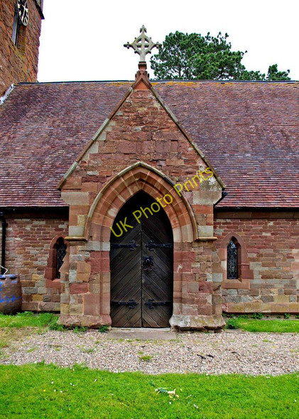 Photo 6"x4" All Saints Church (4) - porch, Shelsley Beauchamp Shelsley Beauchamp c2011