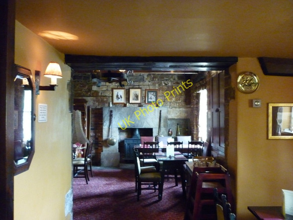 Photo 6"x4" The Dining Room at the Radcliffe Arms Follifoot c2011