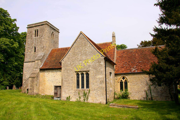 Photo 6"x4" The rear of St Bartholomew Church in Holton Holton\/SP6006 c2011
