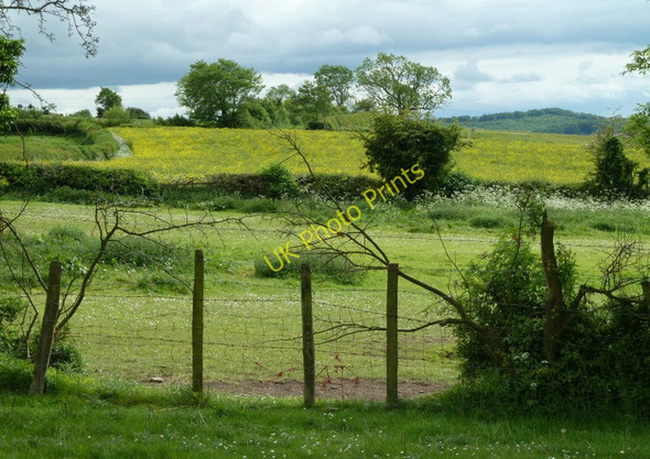 Photo 6"x4" Fields below Palterton Bolsover c2011