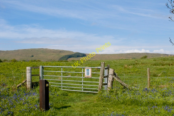 Photo 6"x4" Gate on Taynish Nature Trail Barrahormid c2011