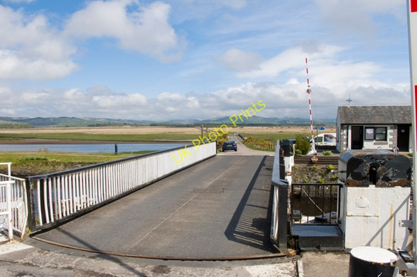 Photo 6"x4" Swing Bridge over Crinan Canal at Bellanoch Bellanoch c2011
