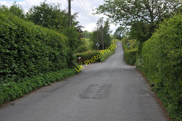 Photo 6"x4" Road out of Draethen Draethen c2011