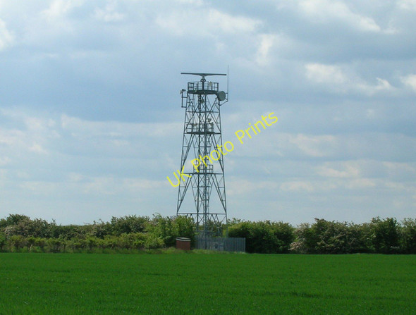 Photo 6"x4" Communications mast near Stone Creek Sunk Island c2011