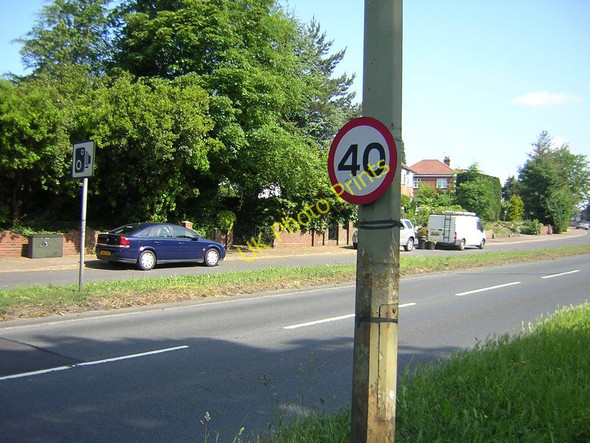 Photo 6"x4" A217 Brighton Road, Burgh Heath Banstead c2011