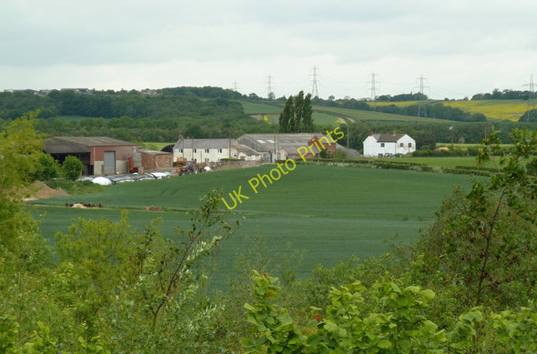 Photo 6"x4" Springtime view to Stockley Rylah c2011