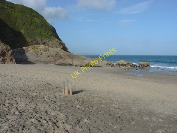 Photo 6"x4" Pentewan Beach Pentewan c2011