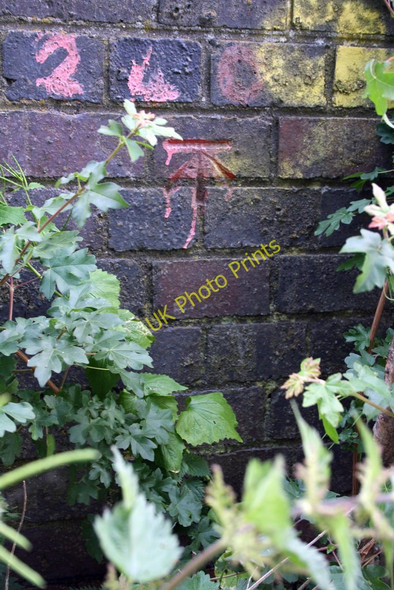 Photo 6"x4" Benchmark on Hanney Bridge Grove\/SU4090 c2011