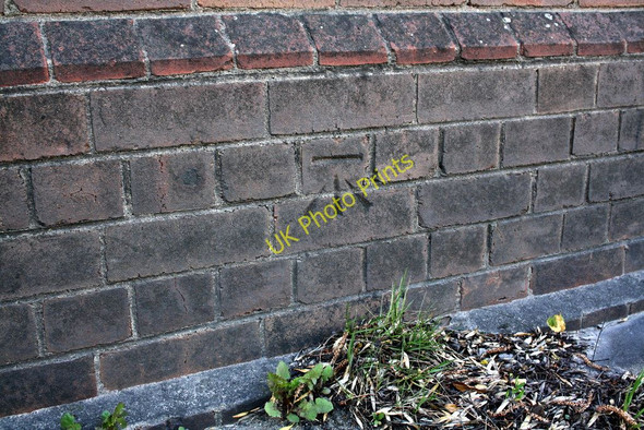 Photo 6"x4" Benchmark on A338 railway bridge Grove\/SU4090 c2011