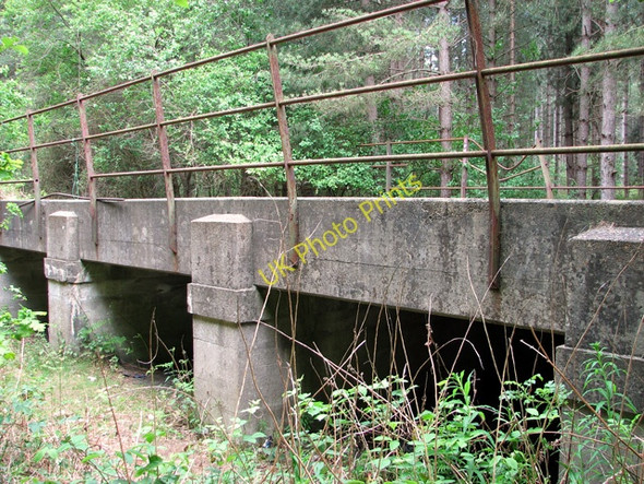 Photo 6"x4" East Suffolk line through Waveney Forest - bridged culvert Fritton\/TG4600 c2011