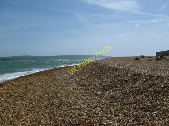 Photo 6"x4" Hurst Point, shingle bank Colwell\/SZ3287 c2011