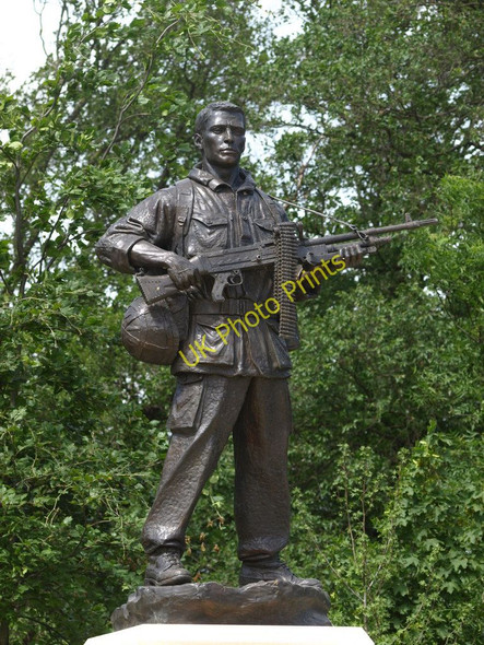 Photo 6"x4" Royal Anglian Regiment Memorial (1) Heathfield\/TL4546 c2011