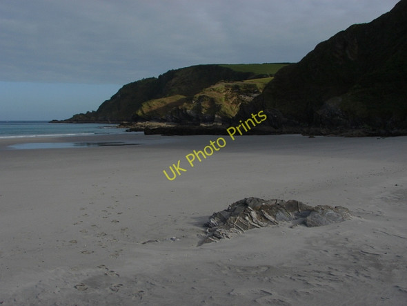 Photo 6"x4" Sconhoe beach Mevagissey c2011