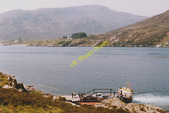 Photo 6"x4" The Kylerhea ferry Kylerhea\/Caol Reatha c1992
