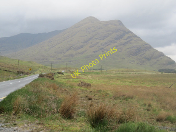 Photo 6"x4" Rough pasture land in the Erriff valley between Eriff Bridge and Glencally Bridge Drummin\/L9371 c2011
