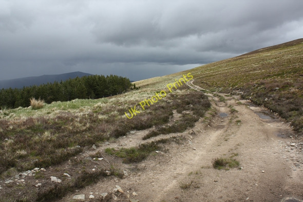 Photo 6"x4" Track NW of Cairn Muldonich Tomnavoulin c2011