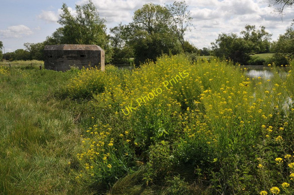 Photo 6"x4" Pillbox near Eaton Hastings Eaton Hastings c2011