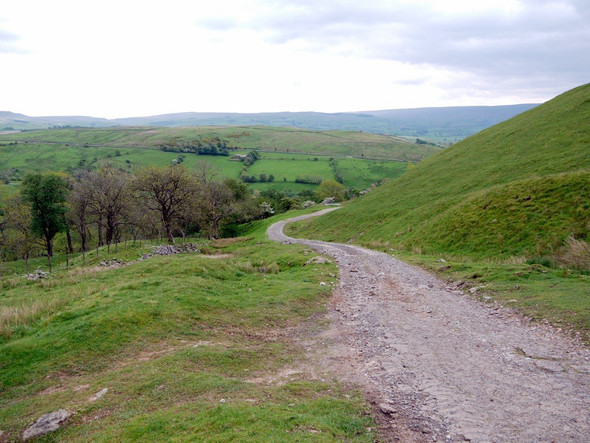 Photo 6"x4" Track above Carry Band Helbeck c2011
