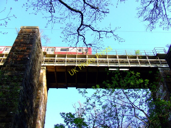 Photo 6"x4" Inverkip railway viaduct Inverkip c2011