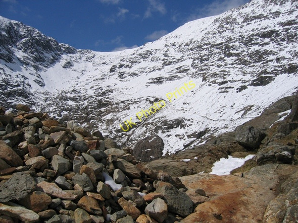 Photo 6"x4" A walk up the Pyg track - turn right at the cairn Gwastadnant c2008