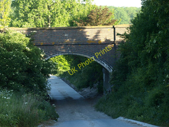 Photo 6"x4" Railway Bridge Close to A505 Bygrave c2011