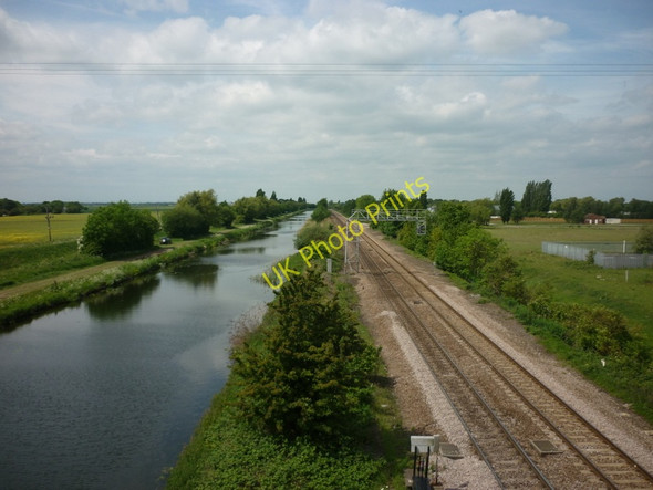 Photo 6"x4" Looking west along the Stainforth & Keadby Canal Ealand c2011