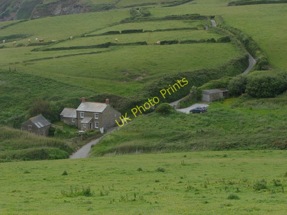 Photo 6"x4" Penare to Boswinger road Penare c2011
