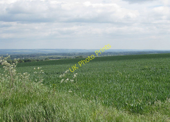 Photo 6"x4" View towards the North Yorkshire Moors Amotherby c2011
