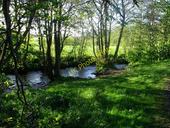 Photo 6"x4" The Bannock Burn Borestone c2011