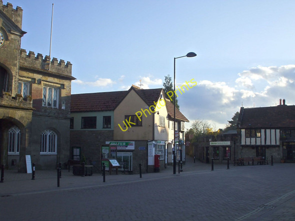 Photo 6"x4" Shaftesbury Town centre Shaftesbury c2009