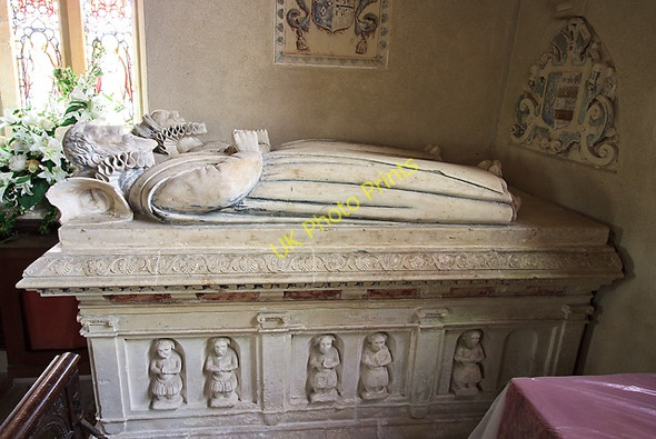 Photo 6"x4" John Miller tomb - Winterborne Came parish church Dorchester\/SY6890 c2011