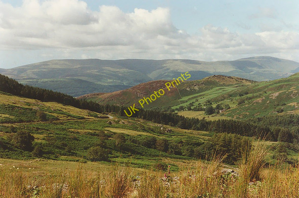 Photo 6"x4" View north west from Mynydd Coronwen Coed y Garth c1991
