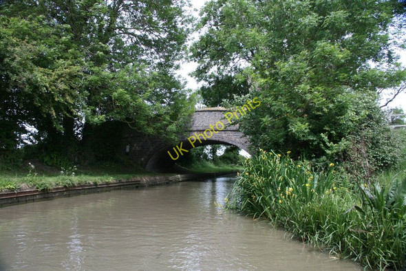 Photo 6"x4" Oxford Canal Bridge 131 Wharf c2011