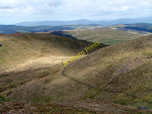 Photo 6"x4" The Maesnant path to Plynlimon Pumlumon Fach c2011