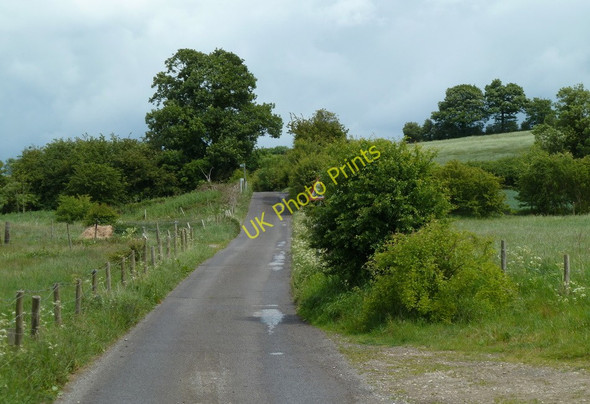 Photo 6"x4" Minor lane to Hague Lane Renishaw c2011