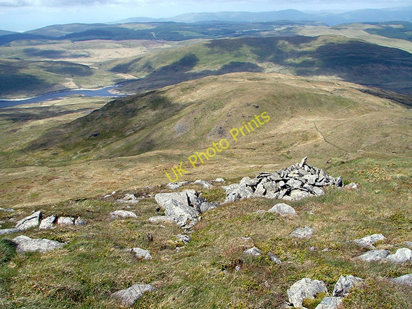 Photo 6"x4" A cairn just below the summit of Plynlimon Pumlumon Fach c2011