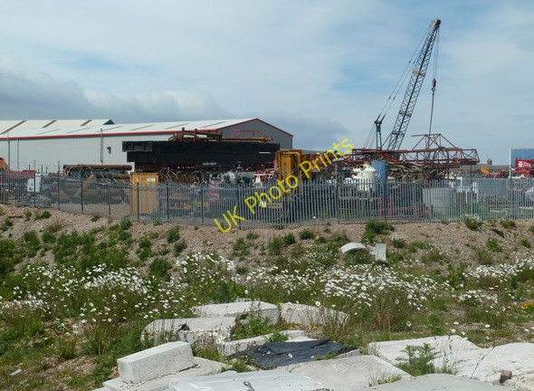Photo 6"x4" Corner of industrial estate, Danesmoor Clay Cross c2011