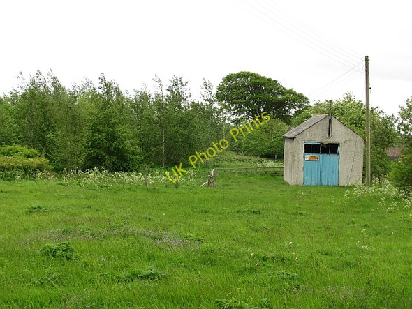Photo 6"x4" Burnt out building, Teuchats Woodside\/NO4207 c2011