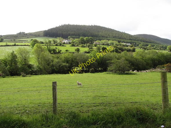 Photo 6"x4" Pasture land in the White Water Valley Attical c2011