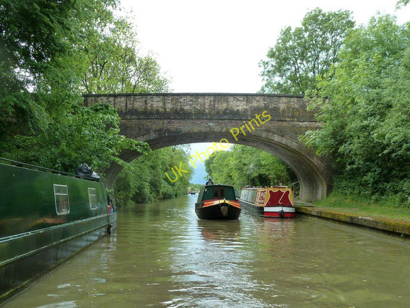 Photo 6"x4" Grand Union Canal Bridge 98 Wolfhampcote c2011