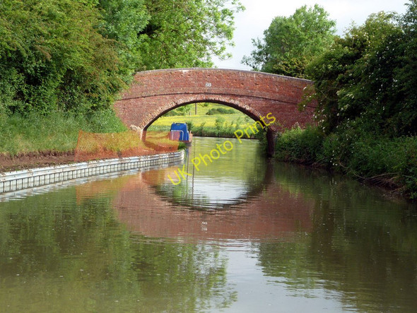 Photo 6"x4" Oxford Canal Bridge 68 Rugby c2011