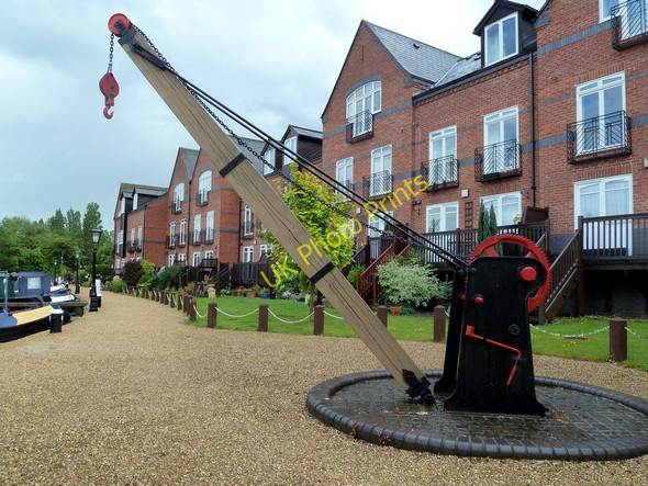 Photo 6"x4" Apartment Block at Braunston Marina Wolfhampcote c2011