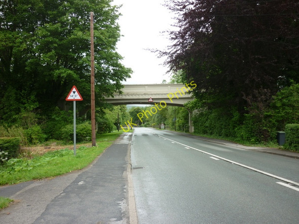 Photo 6"x4" A railway bridge on Castleton Road, Hope Hope\/SK1683 c2011