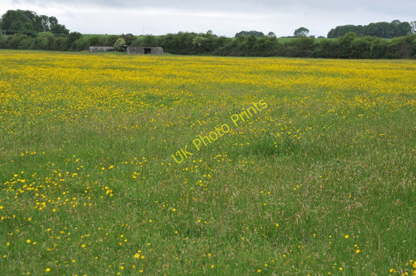 Photo 6"x4" View to pillboxes Moreton\/SP4101 c2011